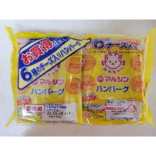 安くてこってりにっこりみみちゃん ェ マルシン マルシンハンバーグ6種のチーズ入り のクチコミ 評価 レビュアーさん もぐナビ