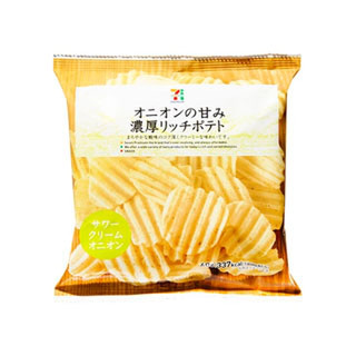 高評価 セブンプレミアム 濃厚リッチポテト サワークリームオニオン 袋60g 製造終了 のクチコミ 評価 商品情報 もぐナビ