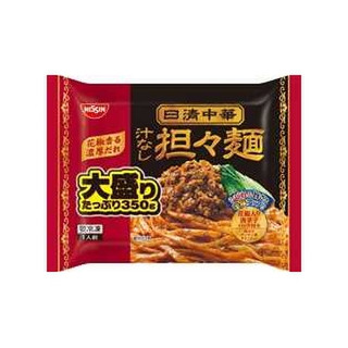 中評価 日清食品冷凍 日清中華 汁なし担々麺 大盛り 袋350g 製造終了 のクチコミ 評価 商品情報 もぐナビ